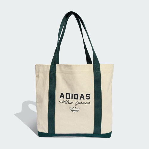 Adidas/阿迪达斯正品三叶草男女经典实用印花手拎托特包KF2041