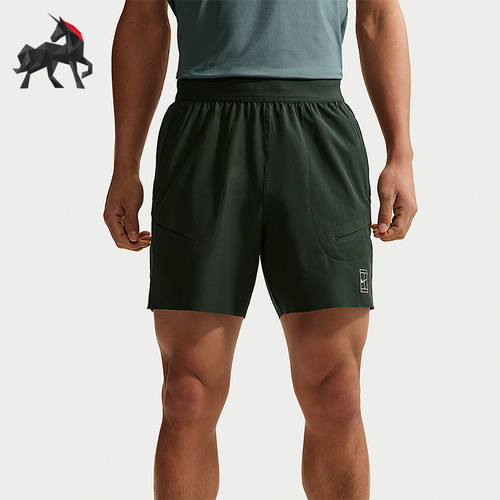 Nike/耐克正品Dri-FIT男士透气弹力轻盈网球运动短裤FZ6914-317