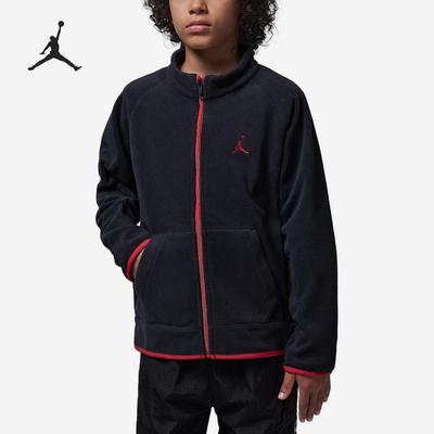 Nike/耐克正品JORDAN大童休闲保暖摇粒绒运动外套CT5374-071