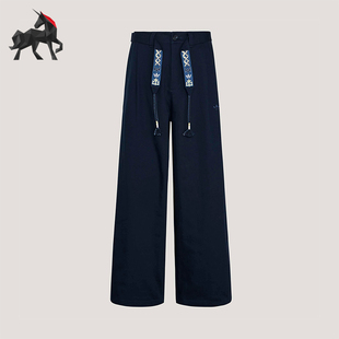 系带长裤 Adidas KW5669 休闲时尚 宽松经典 阿迪达斯正品 三叶草男士