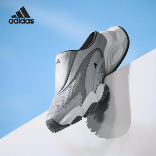 Adidas/阿迪达斯正品FOS XLG RUNNER男女时尚透气休闲拖鞋JS4586