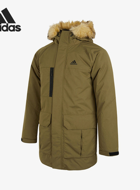 Adidas/阿迪达斯官方正品DOWN PARKA男士日常宽松羽绒服H20765