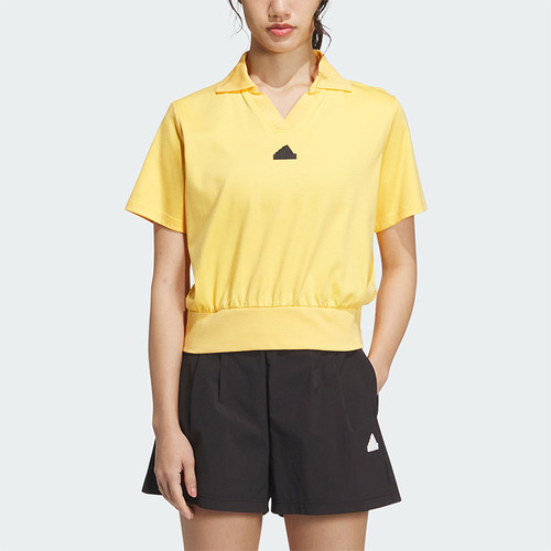 阿迪达斯女士凉感短袖POLO衫