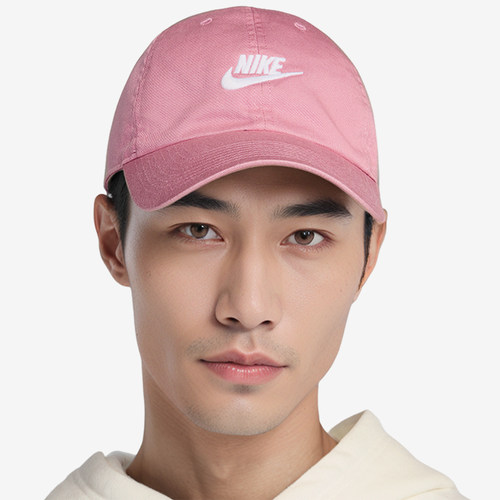 Nike/耐克正品2025新款男女斜纹经典复古运动棒球帽FB5368-699