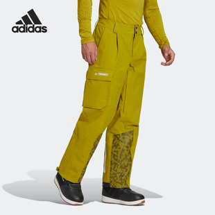 Adidas 男子户外运动滑雪长裤 2022冬季 阿迪达斯官方正品 HC7717