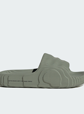 Adidas/阿迪达斯正品三叶草男女厚底耐磨运动休闲拖鞋IG8264