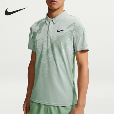 Nike/耐克官方正品NikeCourt新款男休闲网球翻领T恤IB1029-06