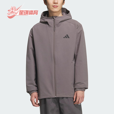 Adidas/阿迪达斯正品V SFT SHELL JK男女休闲运动连帽外套KF5227