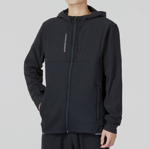 UA/安德玛正品Storm Daytona FZ男士宽松户外训练外套1373412-001
