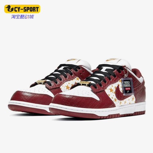 Nike/耐克正品Dunk SB男女系带低帮经典休闲运动板鞋DH3228-103