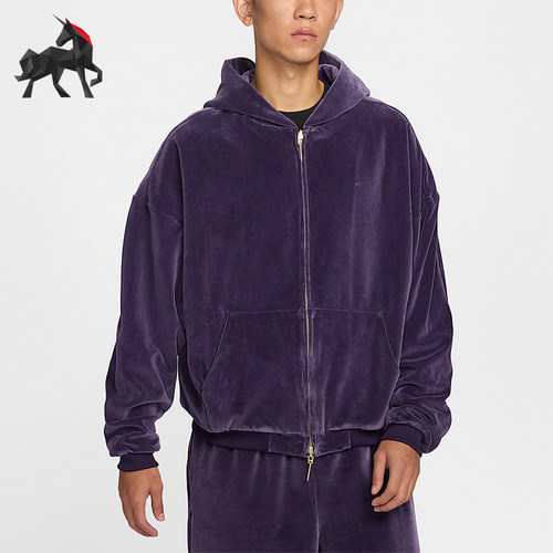Nike/耐克正品LeBron男士休闲刺绣连帽日常篮球外套IM0636-525