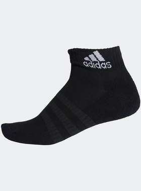 Adidas/阿迪达斯正品CUSH ANK 1PP 男女休闲透气训练运动袜DZ9368