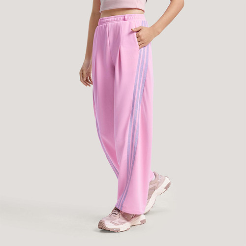 Adidas/阿迪达斯正品2026春季款女士日常印花直筒运动长裤KS0035