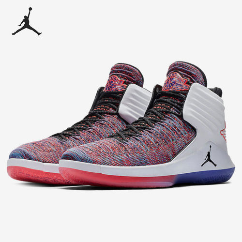 Nike耐克正品Air Jordan 32男高帮缓震防滑透气篮球鞋AH3348-105