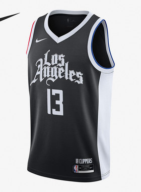 Nike/耐克正品洛杉矶快船队CE  SW JERSEY 男子球衣CN1735-014