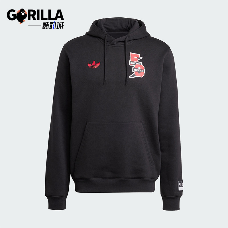 阿迪达斯男士印花户外耐穿卫衣