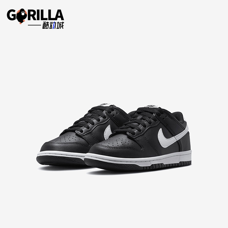 Nike/耐克正品春季款GS女子大童休闲低帮系带耐磨板鞋FD1232-001