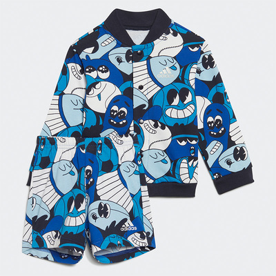 阿迪达斯运动休闲两件套