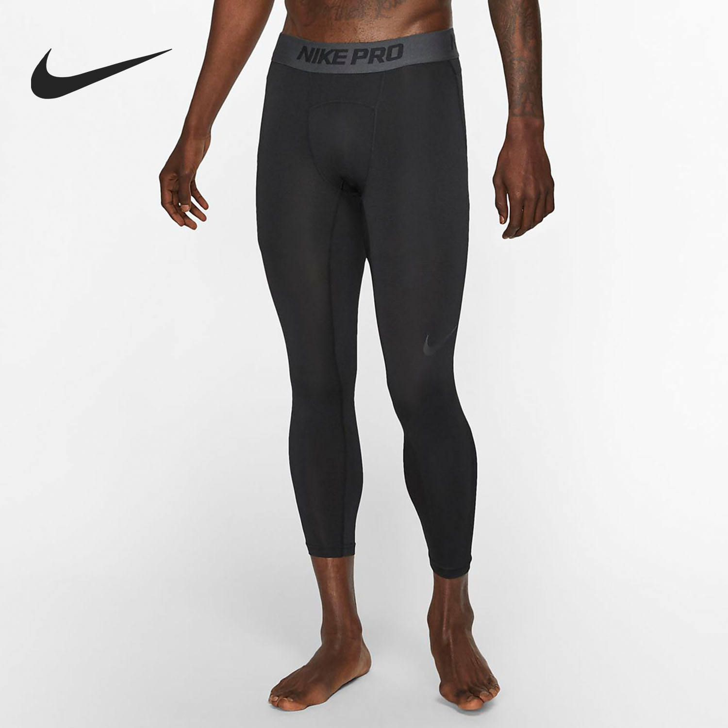 Nike/耐克正品2019新款 NIKE PRO3/4 男子篮球训练紧身裤 AT3383