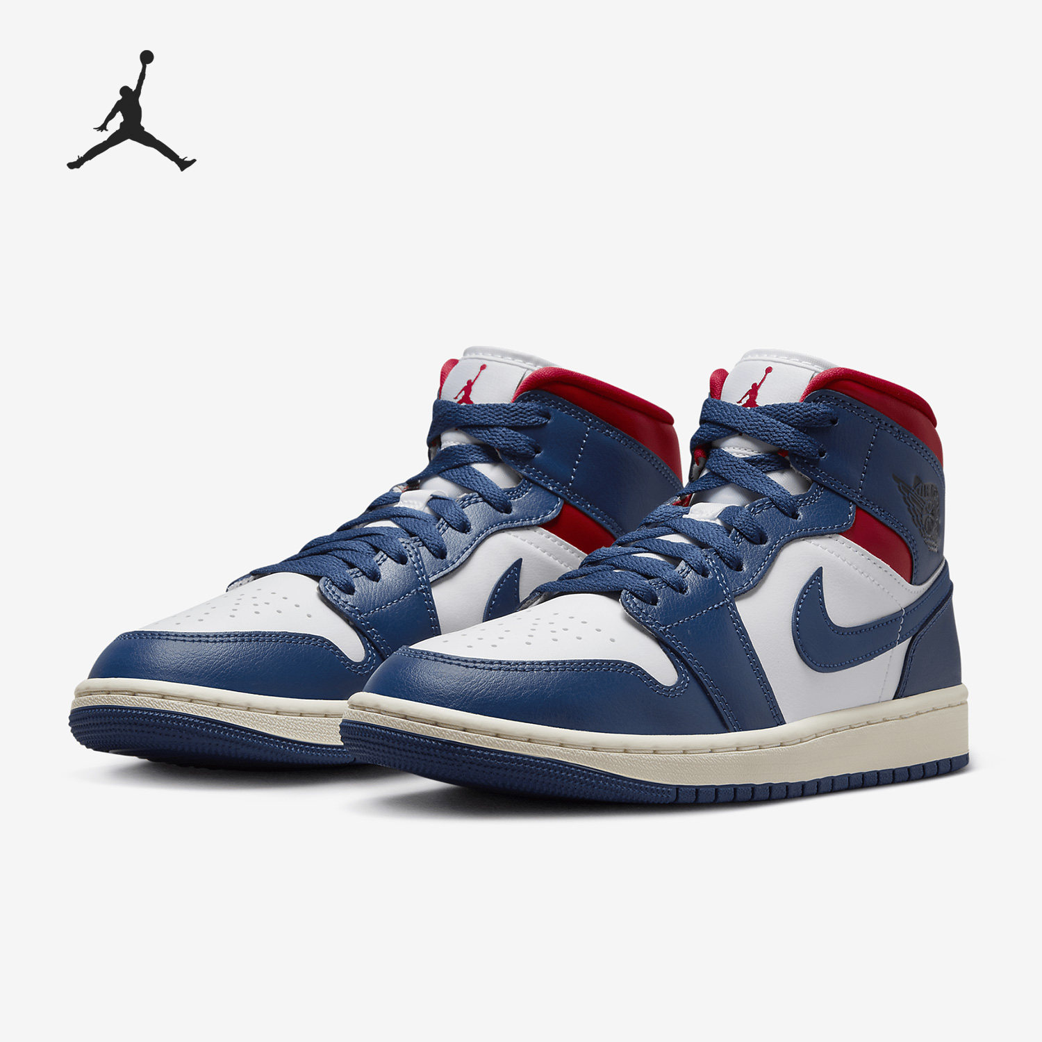 Nike/耐克官方正品Air Jordan 1 Mid 女子运动休闲鞋BQ6472-146,运动鞋new,运动休闲鞋,淘宝优惠券,粉丝福利购,淘宝优惠卷