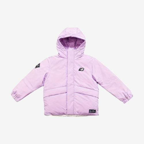 New Balance新百伦正品儿童双面两穿连帽保暖羽绒服7PC45013-PU