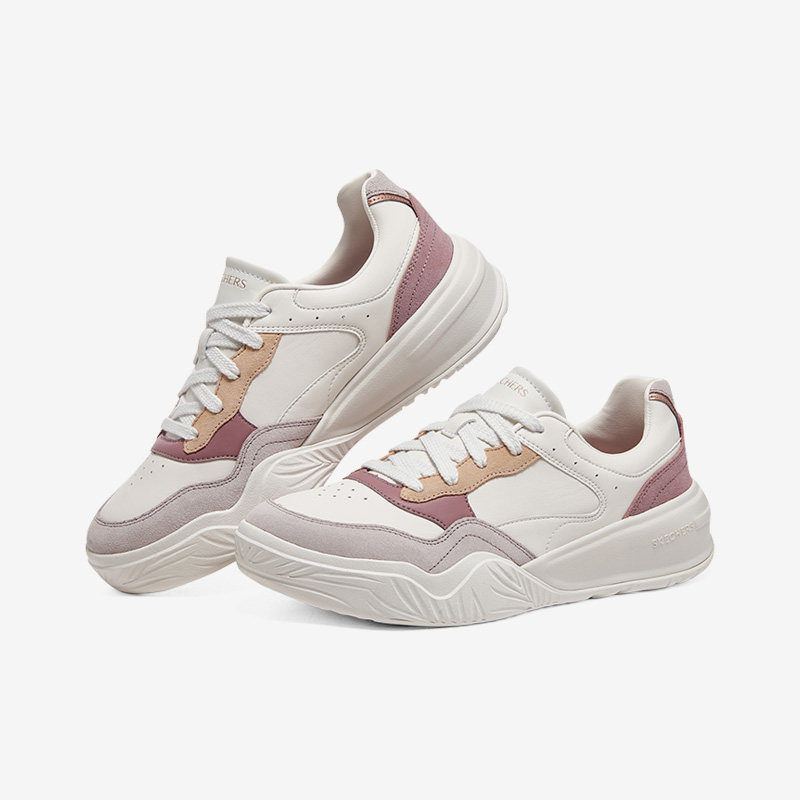 Skechers/斯凯奇正品COURT CLASSICS女子轻便耐磨复古休闲鞋