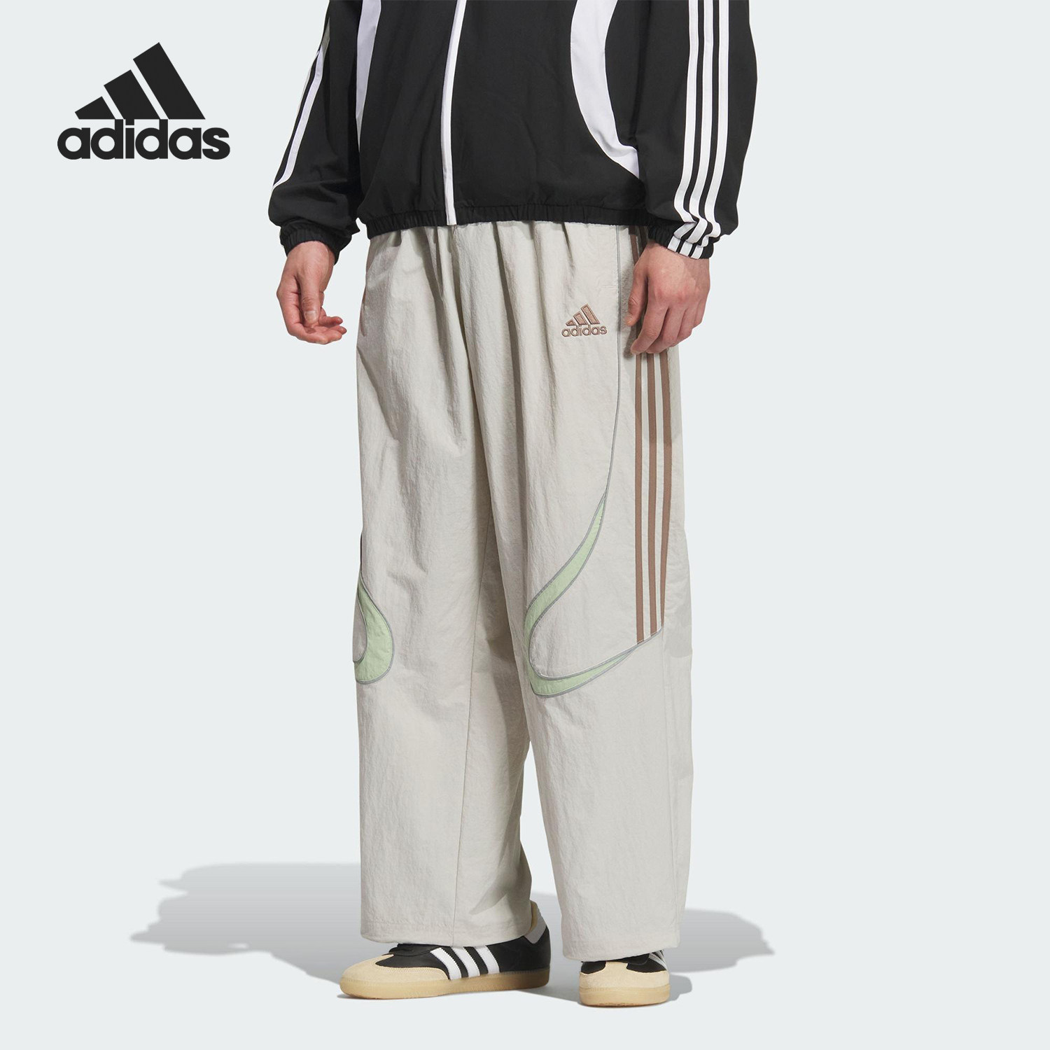 Adidas/阿迪达斯官方正品三叶草男士宽松复古休闲运动长裤KF4943,运动服/休闲服装,运动长裤,淘宝优惠券,粉丝福利购,淘宝优惠卷