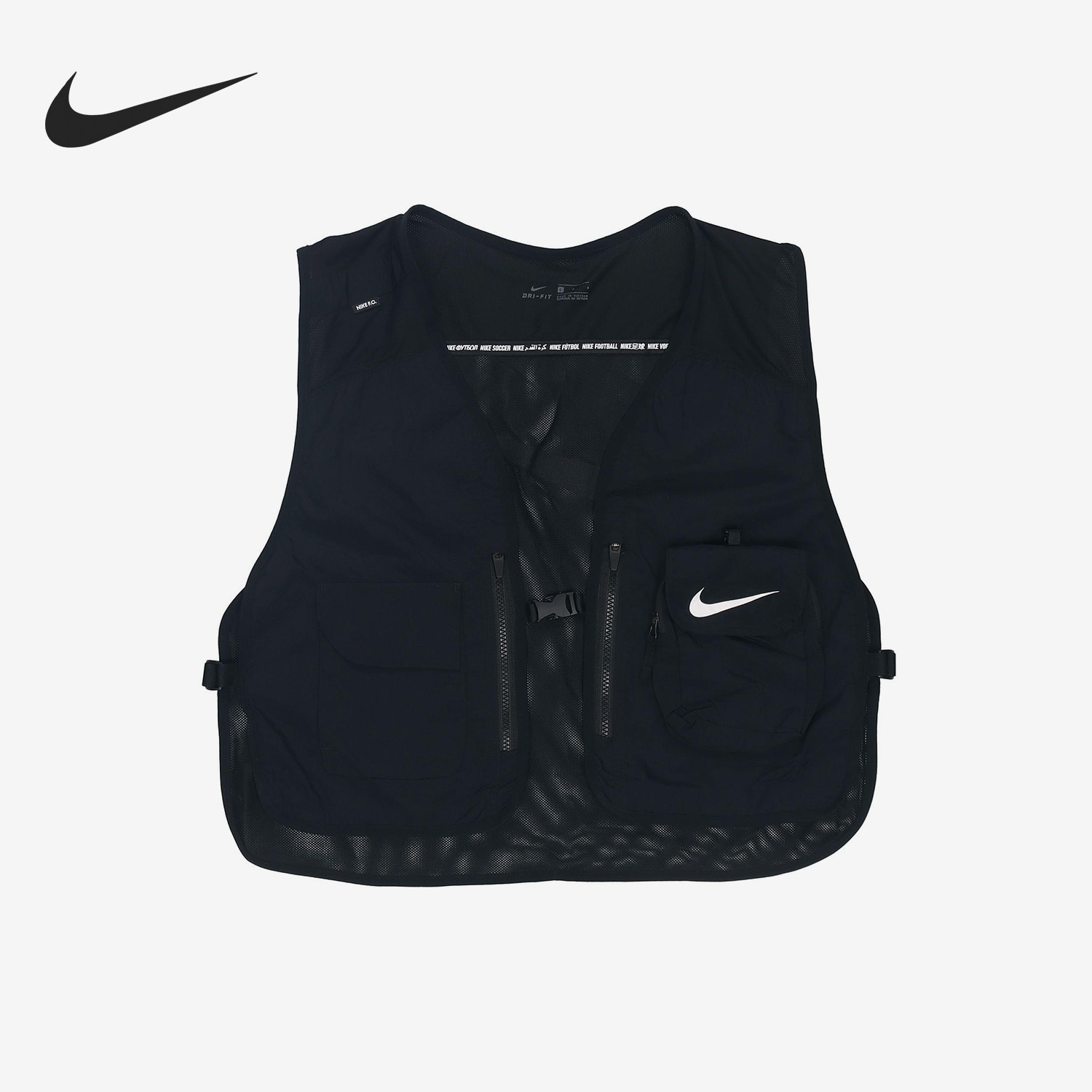 Nike/耐克官方正品男士运动休闲时尚透气足球外套CK9974-010