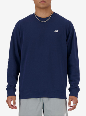 New Balance/NB正品运动男子经典休闲圆领卫衣套头衫MT41507-NNY
