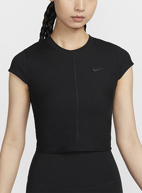 Nike/耐克正品新款女士圆领训练健身透气运动短袖FV7875-010