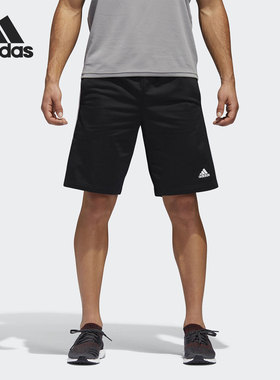 Adidas/阿迪达斯正品新款夏季男子三道杠健身运动短裤 CZ9779