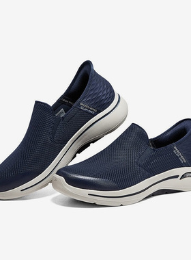 Skechers/斯凯奇正品GO系列Walk Arch Fit男子运动休闲健步鞋