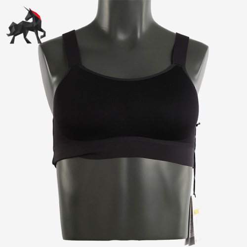 Nike/耐克正品纯色交叉修身运动内衣新款运动内衣AT3477-080