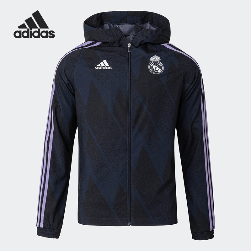 Adidas/阿迪达斯官方正品秋季新款男子皇马足球运动外套HD1334
