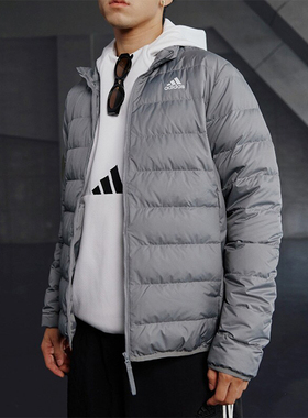 Adidas/阿迪达斯正品ESS LITE DOWN男士运动休闲羽绒服JN4340
