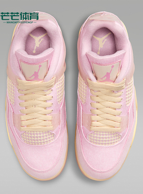 Nike/耐克正品Air Jordan 4女士中帮缓震时尚篮球鞋IB6716-600