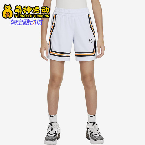 Nike/耐克正品儿童时尚休闲松紧高腰合身五分短裤DA1086-085
