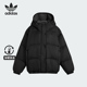 连帽宽松保暖羽绒服KG4915 三叶草女士经典 Adidas 阿迪达斯正品