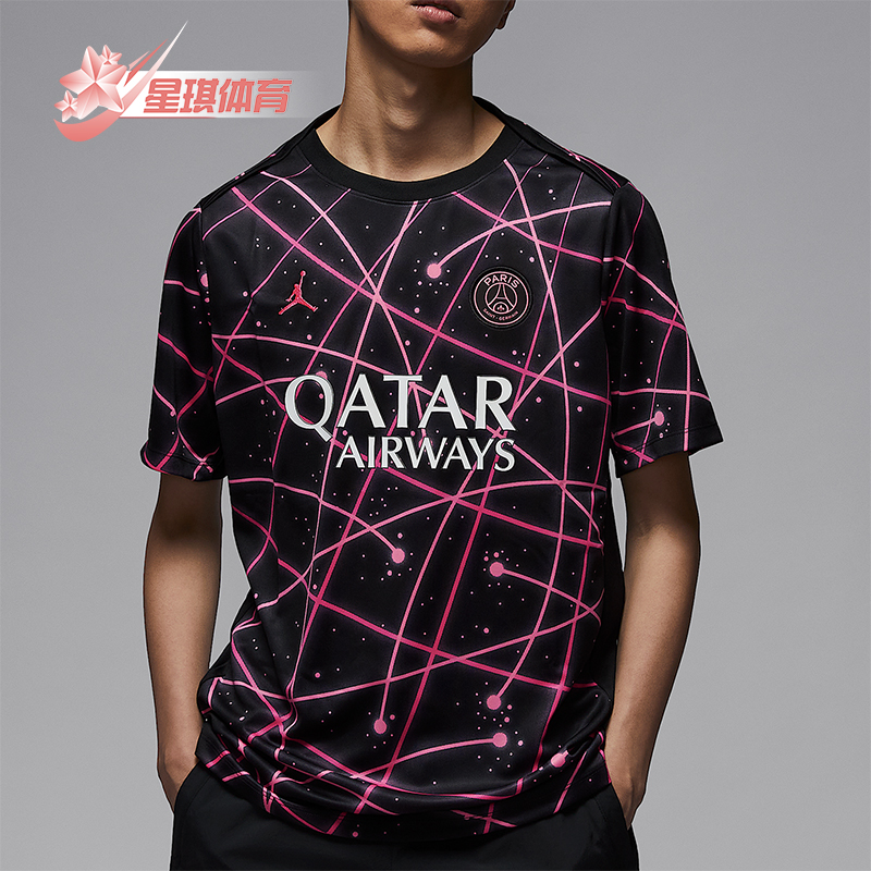 Nike/耐克正品JORDAN男士训练足球运动经典图案短袖IF3971-011