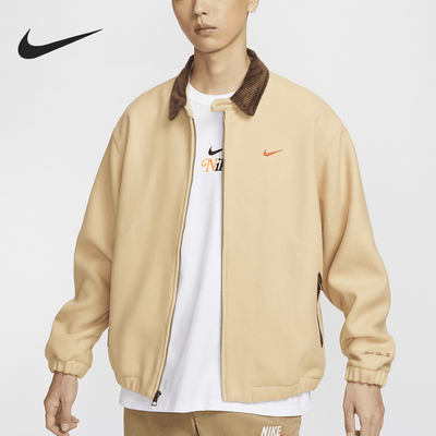 Nike/耐克正品Premium 男士梭织工装简约翻领夹克HQ4744-233