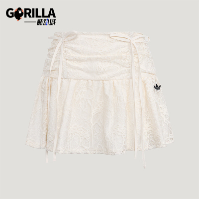 Adidas/阿迪达斯正品三叶草BLKSKIRT新款女经典简约半身裙KU4760