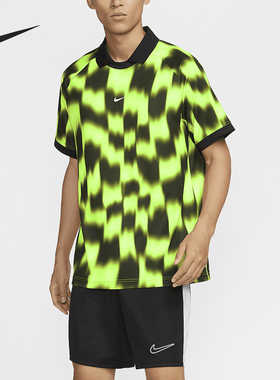 Nike/耐克官方正品Dri-FIT男士宽松圆领足球运动短袖FZ0433-702