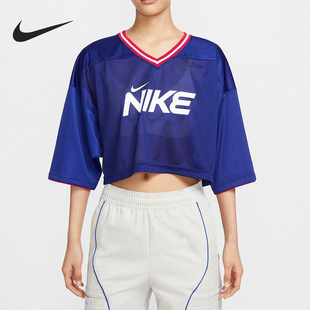 T恤 新款 女士透气短款 455 HF6288 耐克官方正品 Nike 2024年夏季