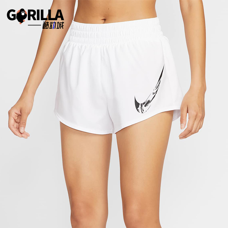 Nike/耐克正品2025夏季款女士跑步训练健身运动短裤FV6365-100