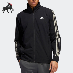 立领运动训练拉链外套 Adidas GE3424 男士 新款 阿迪达斯正品 时尚