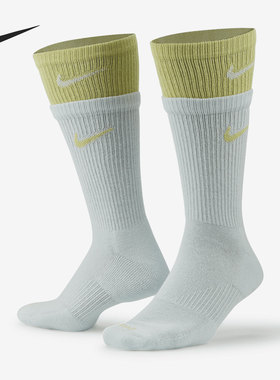 Nike/耐克正品当季拼接撞色男女新款训练运动袜 DD2795-330