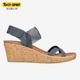 透气一脚蹬女子休闲运动凉鞋 夏季 119323 斯凯奇正品 Skechers