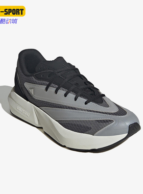 Adidas/阿迪达斯正品LIGHTBLAZE男灰色网面经典低帮跑步鞋JS0913