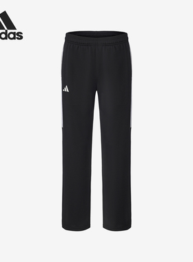 Adidas/阿迪达斯官方正品武博男士直筒柔软透气运动长裤TR41TK-BW