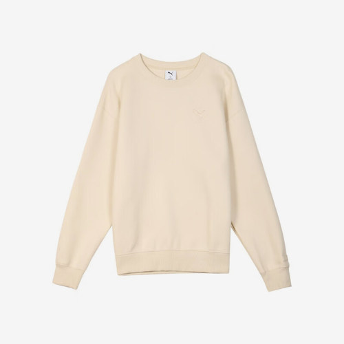 Puma/彪马正品2025春新款男女简约保暖休闲刺绣卫衣631385-87